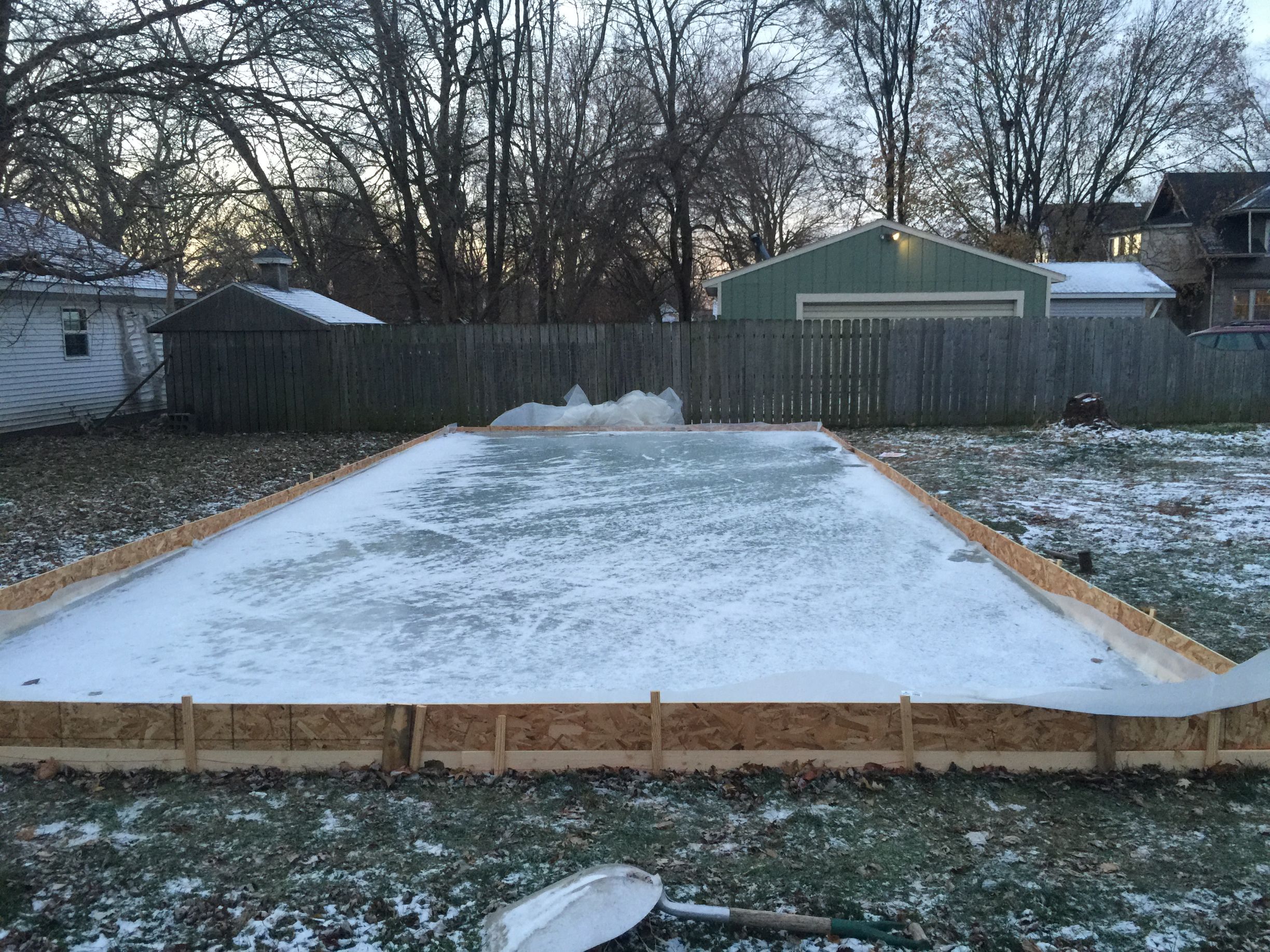 DIY Backyard Ice Rink | Make: