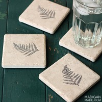 How-To: Amazingly Simple Decorated Coasters