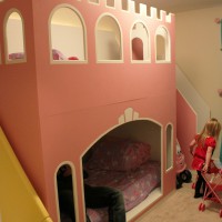 DIY Castle Bunk Bed