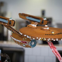 Gingerbread Starship U.S.S. Enterprise