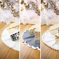 How-To: 3 Easy No-Sew Tree Skirts