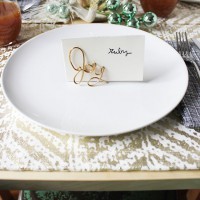 How-To: Easy Wire Place Card Holders