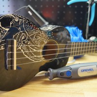 How to Engrave Custom Artwork onto an Instrument Using the Dremel Micro