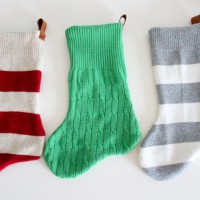 How-To: Simple Sweater Stockings