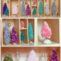 How-To: Handmade Bottle Brush Trees