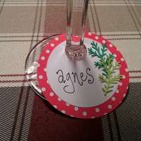 Project: Personalized Paper Wine Glass Charms