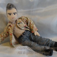 Knitted Morrissey Dolls