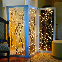 How-To: Twinkling Branches Room Divider