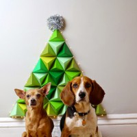 How-To: Geometric Paper Christmas Tree