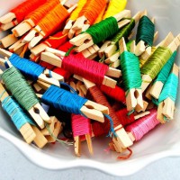 Craft Tip: Organizing Embroidery Floss