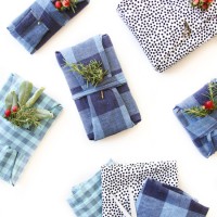 How-To: Fabric-Wrapped Gifts