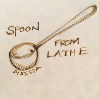 DiResta: Spoon on a Lathe