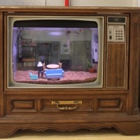 DIY Seinfeld TV Aqaurium