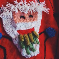 Ýr Jóhannsdóttir’s Vomiting Santa Sweater