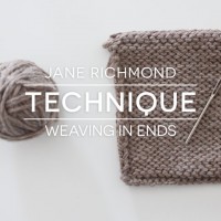 Weaving In Ends: Invisible vs. Visible Methods
