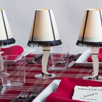 DIY A Christmas Story Wine Glass Lamps