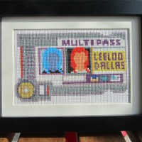 Cross Stitched Leeloo Dallas Multipass