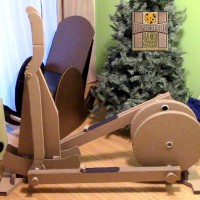 Cardboard Elliptical Workout Machine: Pushing the Boundaries of Cardboard Invention