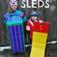 How-To: Duct Tape Sleds