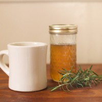 Recipe: Rosemary, Vanilla, and Honey Coffee Syrup