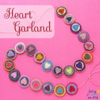 How-To: Felt Scrap Heart Garland