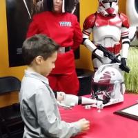 Stormtroopers Surprise Boy With Star Wars-Styled Prosthetic Arm