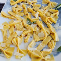 Recipe: Bowtie Pumpkin Pasta with Sage Butter