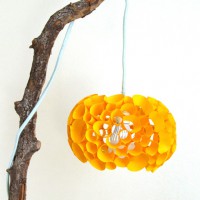 How-To: DIY Coral-Inspired Paper Lamp