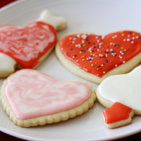 Flashback: Valentine’s Day Vanilla Cut-Out Cookies