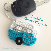 Crochet A Caravan For Your Keychain