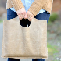 How-To: 4-Step Leather Tote