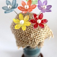 How-To: Shrink Plastic Flower Pins