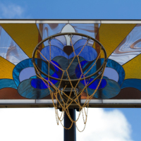 Elaborate Stained Glass Backboards Would Be Terrible for Basketball