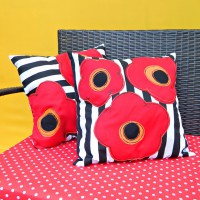 How-To: Bright and Pretty Poppy Pillow