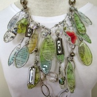 Faux Stained Glass Jewelry