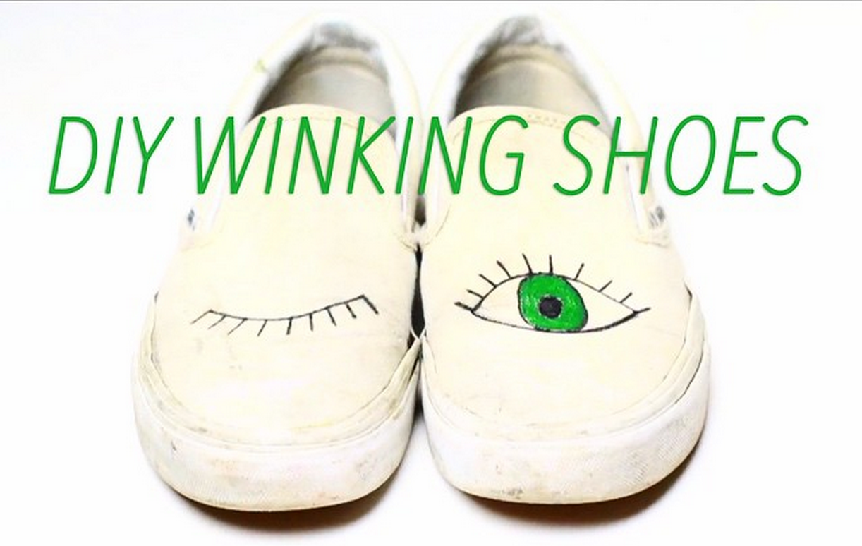 DIY Winking Shoes