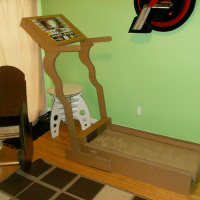 Extreme Cardboarding: Cardboard Treadmill Workout