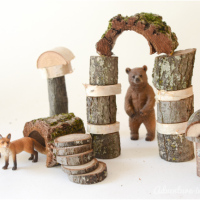 Twigs into Toys: Build Your Own Rustic Building Blocks