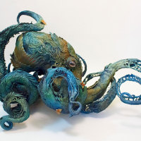 Animals and Plants Entwine in Mythical Sculptures
