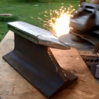 How to Make an Anvil from Old Railroad Track