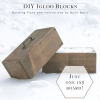 Build The Best Snow Fort On The Block With This DIY Snow Brick Mold