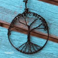 DIY Jewelry: Wire-Wrapped Tree of Life Pendant