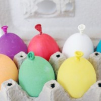 DIY Eggs That Look Like Balloons For Easter Birthdays