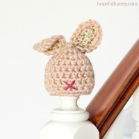 Easter Adorable: Crocheted Newborn Bunny Hat