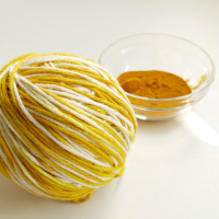 Dye Yarn with Turmeric