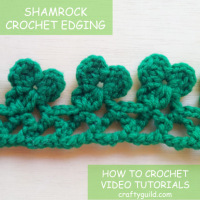 Shamrock Crochet Edging