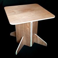 Easy Knockdown Occasional Table That Assembles In Seconds