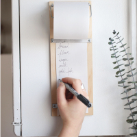 Organize Your Life: DIY Wooden Shopping List Pad