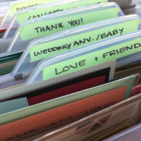 Craft Organization: Clean up Your Card Stash!