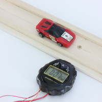 Sensor-Triggered Toy Race Car Timer